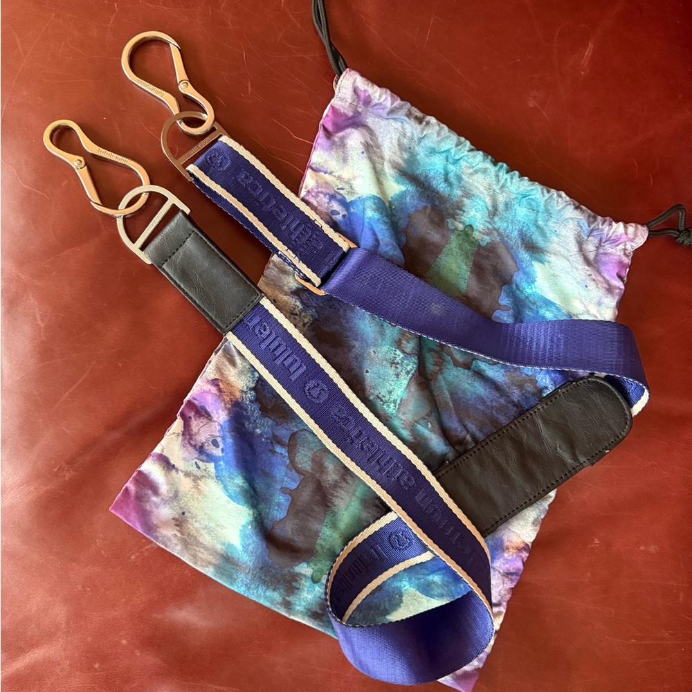 Strap for Lululemon bag with tie-dyed sleeper